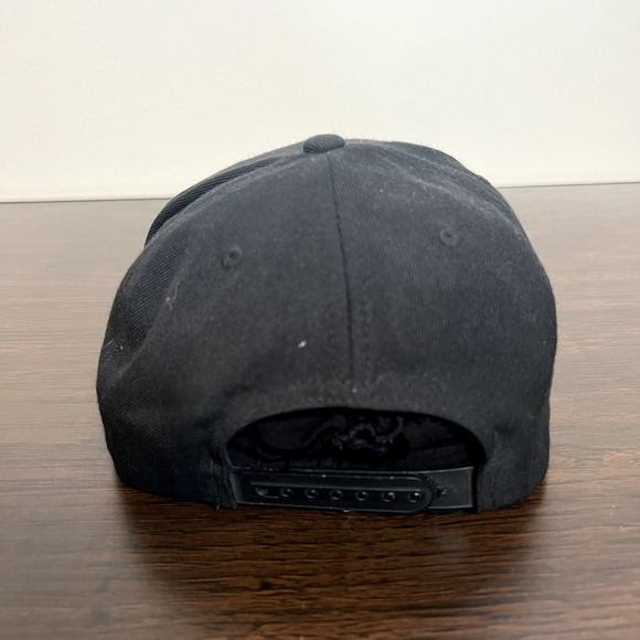 Brixton Hat Mfg Company Indian Chief Logo Trucker Hat Cap Black Snapback One Sz - Picture 5 of 9